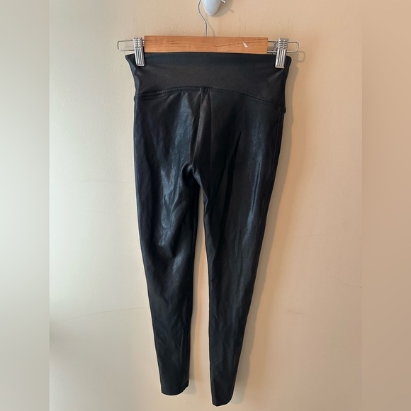 SPANX leggings Leather Size Small petities - Picture 2 of 4